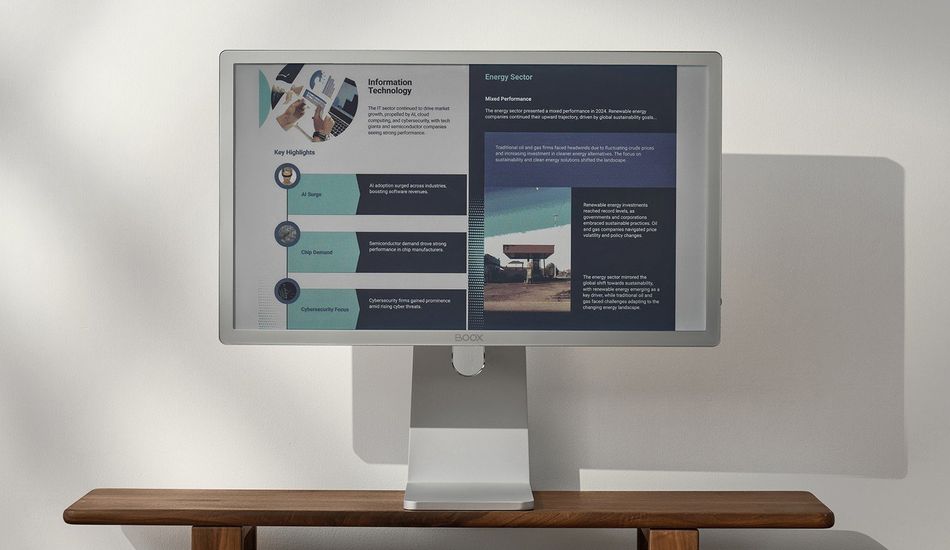 Moniteur E Ink
