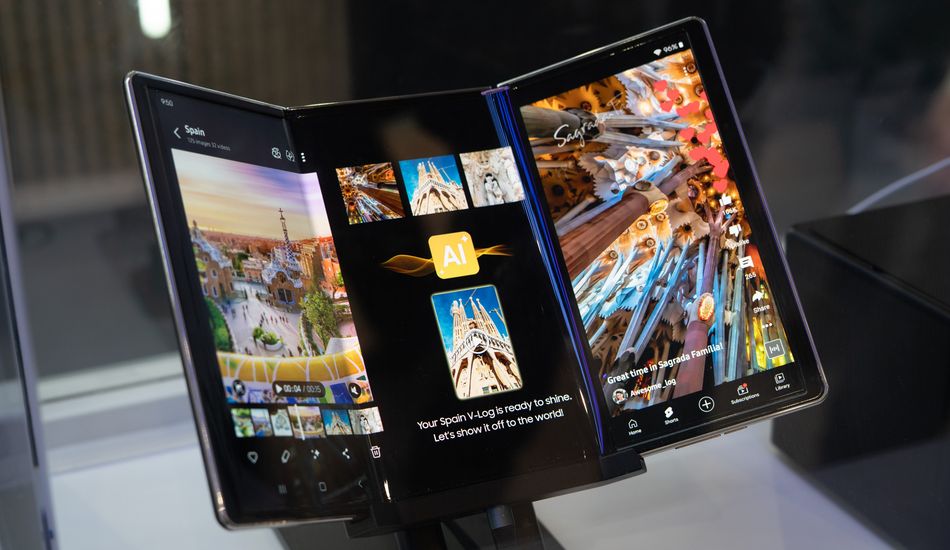 Téléphone Trifold
